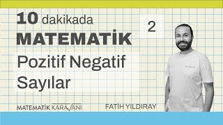 10 Dakikada Pozitif Negatif Sayılar 2