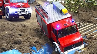 RC Emergency Vehicles Fire Trucks Police Cars Ambulance SWAT Red Cross Truck THW