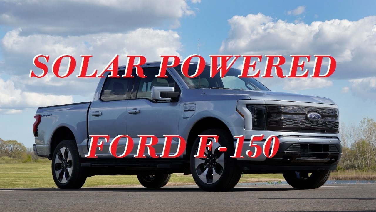 FORD f 150 Solar Panel Install YouTube