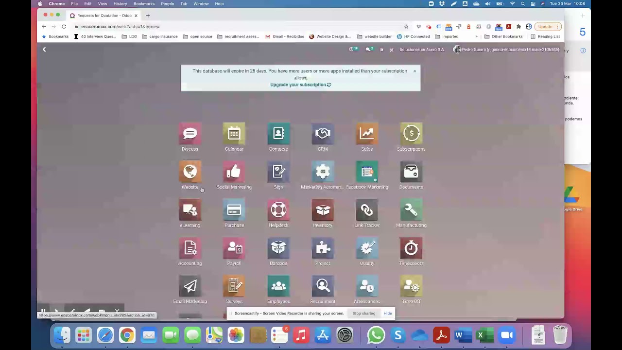 odoo purchase order cancel in bulk