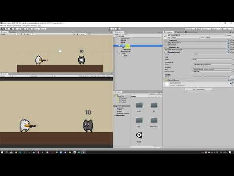 Unity 綜合練習   實作 2D 射擊小遊戲