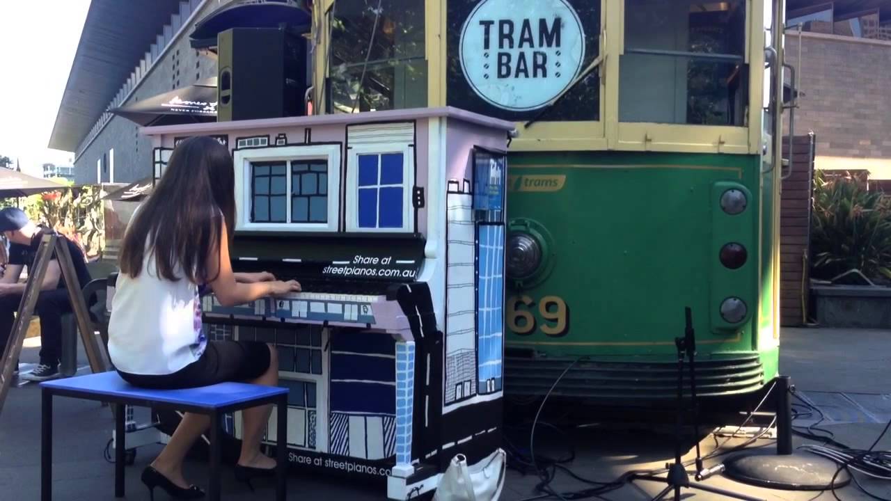 Street piano Melbourne YouTube