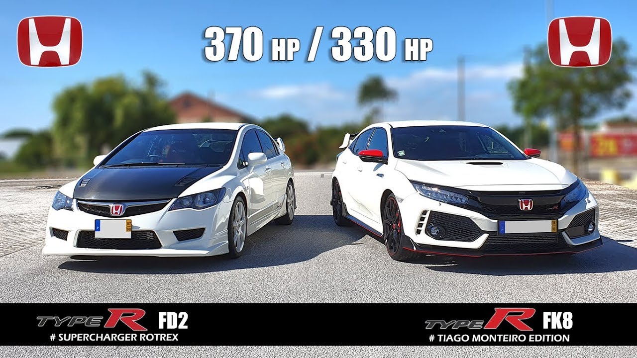 18 Civic Type R Fk8 08 Civic Type R Fd2 Youtube