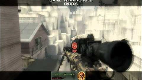 Modern Warfare 2 - MaRvz-- Quarry killcam