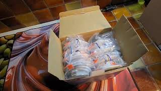 Wowatt Spot Led Encastrable Dimmable 7W 220V Spot Led Extra Plat Blanc Chaud, Simple, Léger, Facile