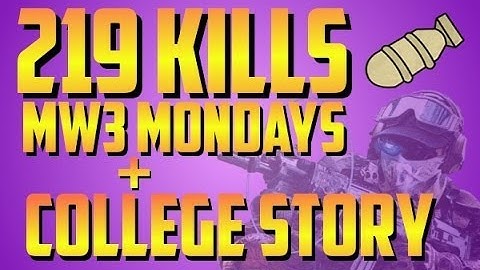 MW3 Mondays: 219 Kill Assault MOAB on Bootleg + Meeting Scumbag Steve! (My Most Kills EVER)