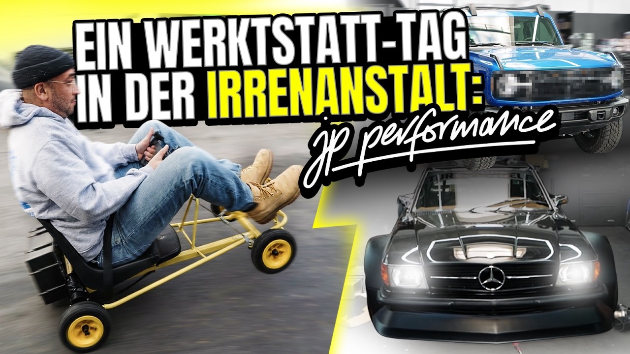 JP Performance - Ein Werkstatt-Tag in der Irrenanstalt!