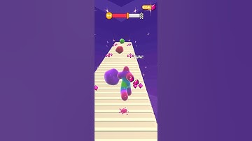 Blob runner game level 166. #shorts