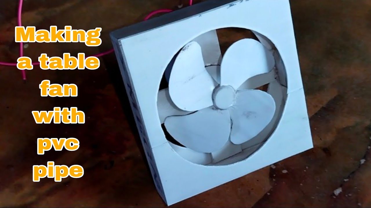 How to make a portable fan from dc motor IlHandmade emergency Fan ...