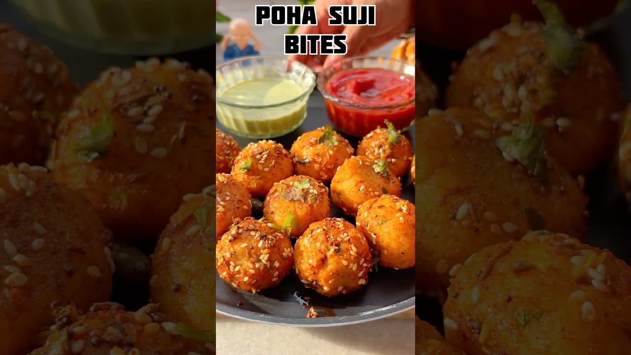 Trending Poha Suji Bites 