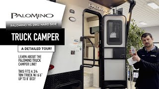 New 2024 Palomino RV Truck Campers for Sale HS2902 | Detailed Features | Newaygo, Grand Rapids, MI