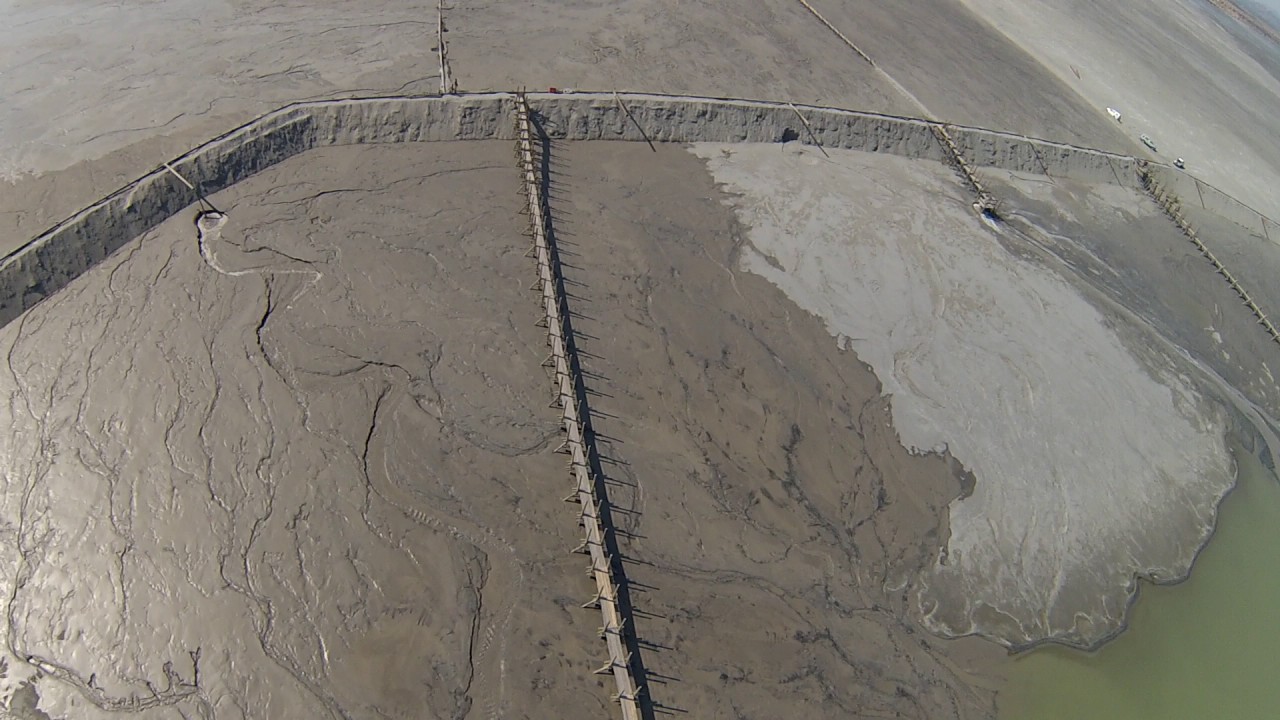 Drone do inspection of Tailing Dam - YouTube