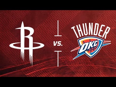 NBA Live Stream: Houston Rockets Vs Oklahoma City Thunder (Live