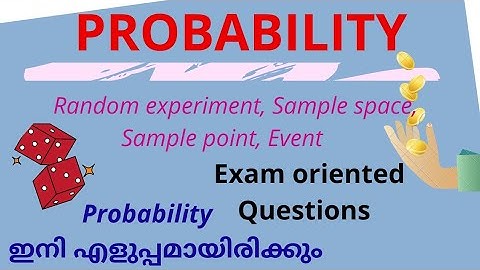 [#1] Theory of Probability || Quantitative Techniques calicut university in Malayalam