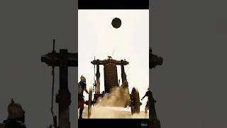 Sanid Mobile Round Stone Shell Onager Torsion Trebuchet