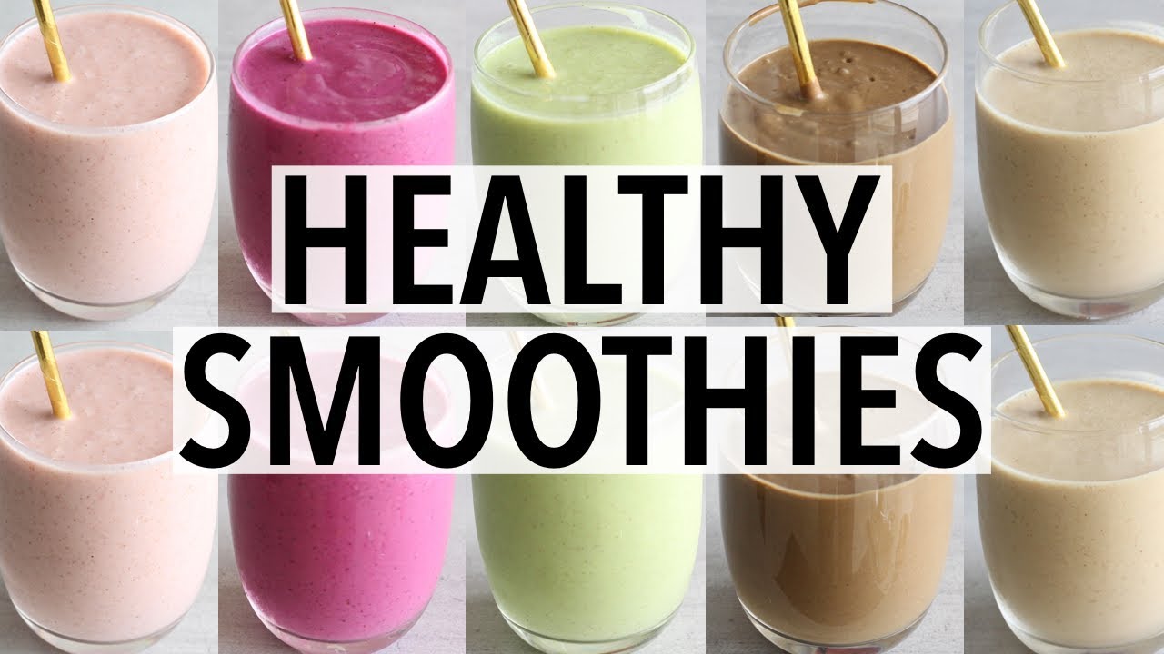 7 Easy Healthy Breakfast Smoothies | Recipes & Ideas! - YouTube