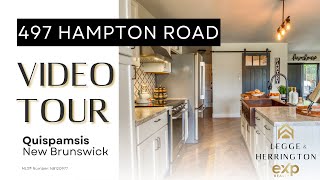 Quispamsis Gem! | Dream Backyard, Stunning Kitchen & Prime Location | 497 Hampton Road | Home Tour