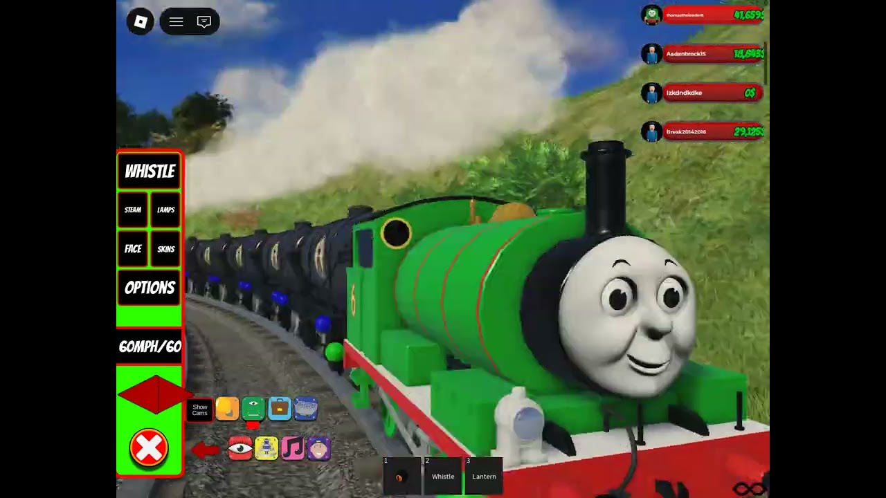 Playing with friends in roblox