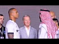 TENSE!! Fabio Wardley vs. David Adeleye | FACE OFF in Saudi | Frank Wareen &amp; TNT Boxing