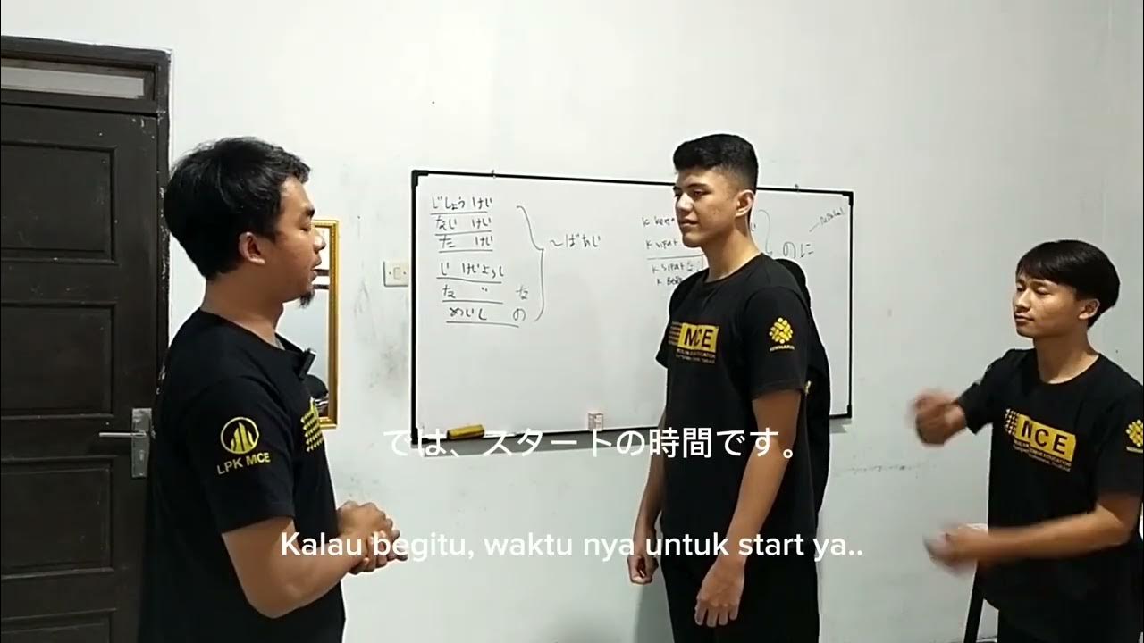 Praktek KAIWA Minna BAB 45 (Kelas N4) Praktek KAIWA Minna BAB 45 (Kelas N4)