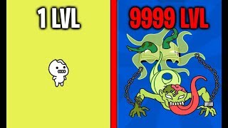 MAX LEVEL ZOMBIE GOD EVOLUTION! Galaxy Evolution! (9999+ Level Legendary Zombie God!) screenshot 5