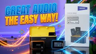 Neewer CM26 MAX- Great Audio- the Easy Way! #neewer #audio #recorder #wireless #Neewer CM26 MAX