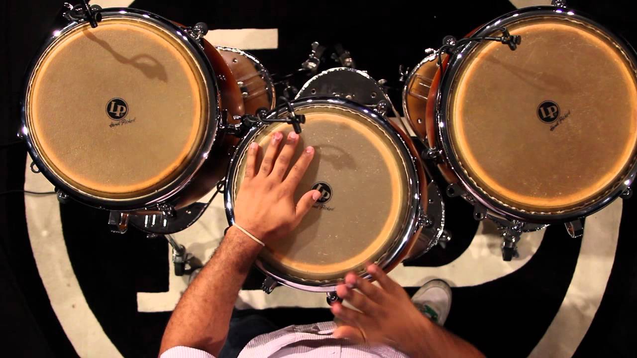 Héctor "Coco" Barez in the LP Studio