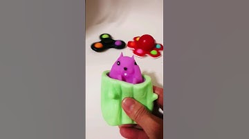 squishy loop 😍 #satisfying #squishy #stressrelief #viral #fidgettoys #popular #fidget #shorts #loop