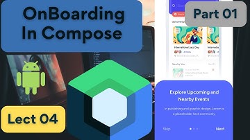 Lect 04 | Part 01 | Onboarding Screen in Compose 2023 | Compose for Beginners | Compose With Rashid