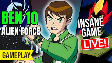 🎮 LIVE: Ben 10 Alien Force Full Game Walkthrough! 🦸‍♂️💥
