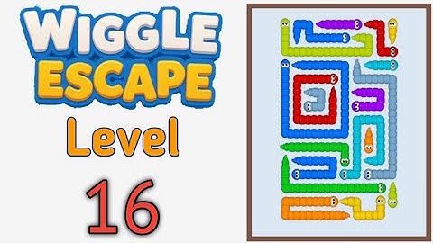 Wiggle Escape: Snake Puzzle Level 16 Walkthrough