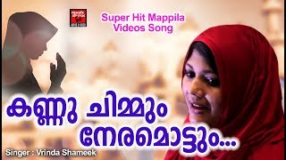 കണ്ണ് ചിമ്മും നേരമൊട്ടും... Malayalam Mappila Video Album Song | Mappila Pattukal | Vrinda Shameek
