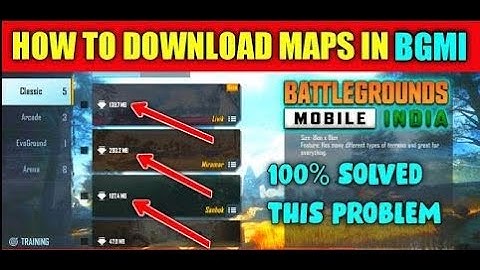 Battleground Mobile India Maps Not Downloading Problem Solved! BGMI 0.1 MB ERROR PROBLEM SOLUTION.