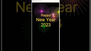 🎆🎇❤️HAPPY NEW YEAR 2023❤️🎉🎊 Python Code #shorts python for beginners #python #happynewyear2023 screenshot 3