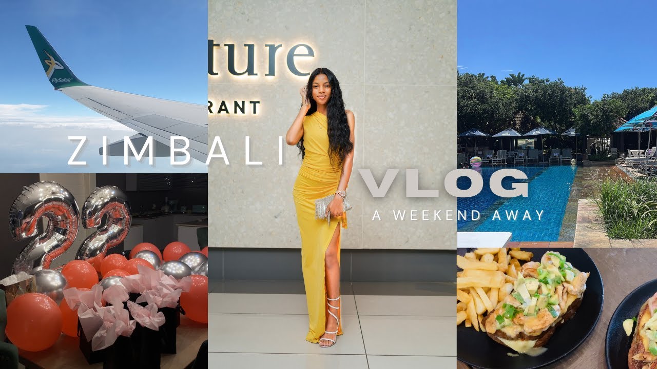 TRAVEL VLOG | Zimbali Coastal Resort  | A Weekend Away  | Celebrating My Friend