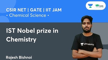 IST Nobel prize in Chemistry 🔥 | CSIR NET 2021 | Rajesh Bishnoi #Shorts