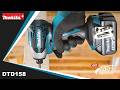 Makita DTD158 - Akku-Schlagschrauber/Visseuse à choc 18V