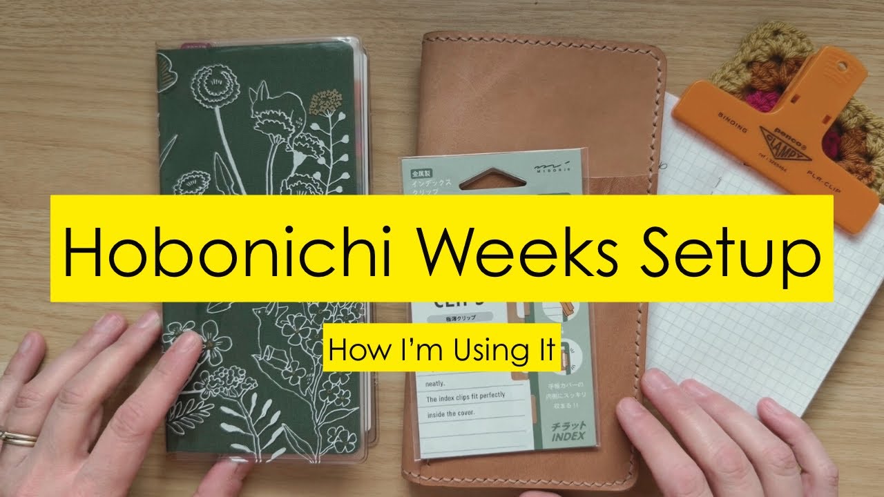 Настройка Hobonichi Weeks — как я её использую.