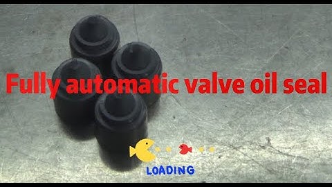 fully automatic valve oil seal with manipulator