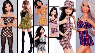 DIY: Barbie&#39;s 7 Most Gorgeous Plaid Outfits - Fashionable Looks You Need to See