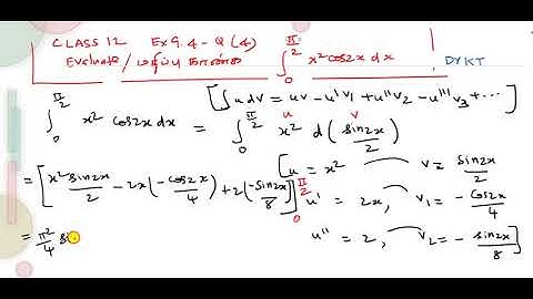 Class 12|EX-9.4|Q.no-4|Applications of Integration