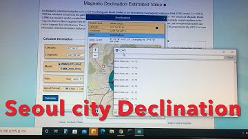 Declination Auto calculation using Arduino and MPU9250,GPS