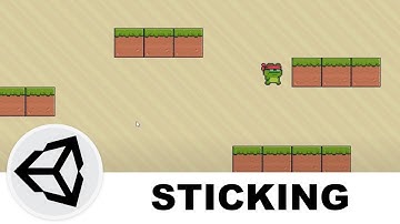 How to fix sticking your player to platforms | Unity tutorial