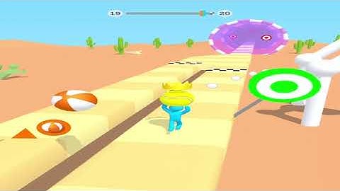 Tricky Track 3D Level 19 - gameplay (ios android) walkthrough all levels