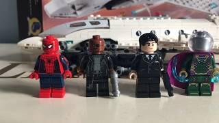 Lego Spider-Man Stark Jet & The Drone Attack Set 76130