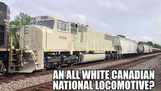 Long trains, an all white locomotive, DPUs, KCS and more!