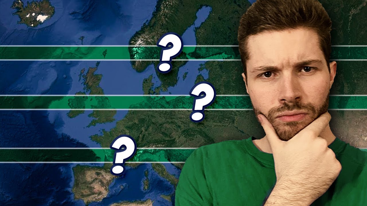 Can I Name the Largest European City at Each Latitude? (HugeQuiz)