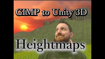 Unity 3D / GIMP: Getting high on height maps