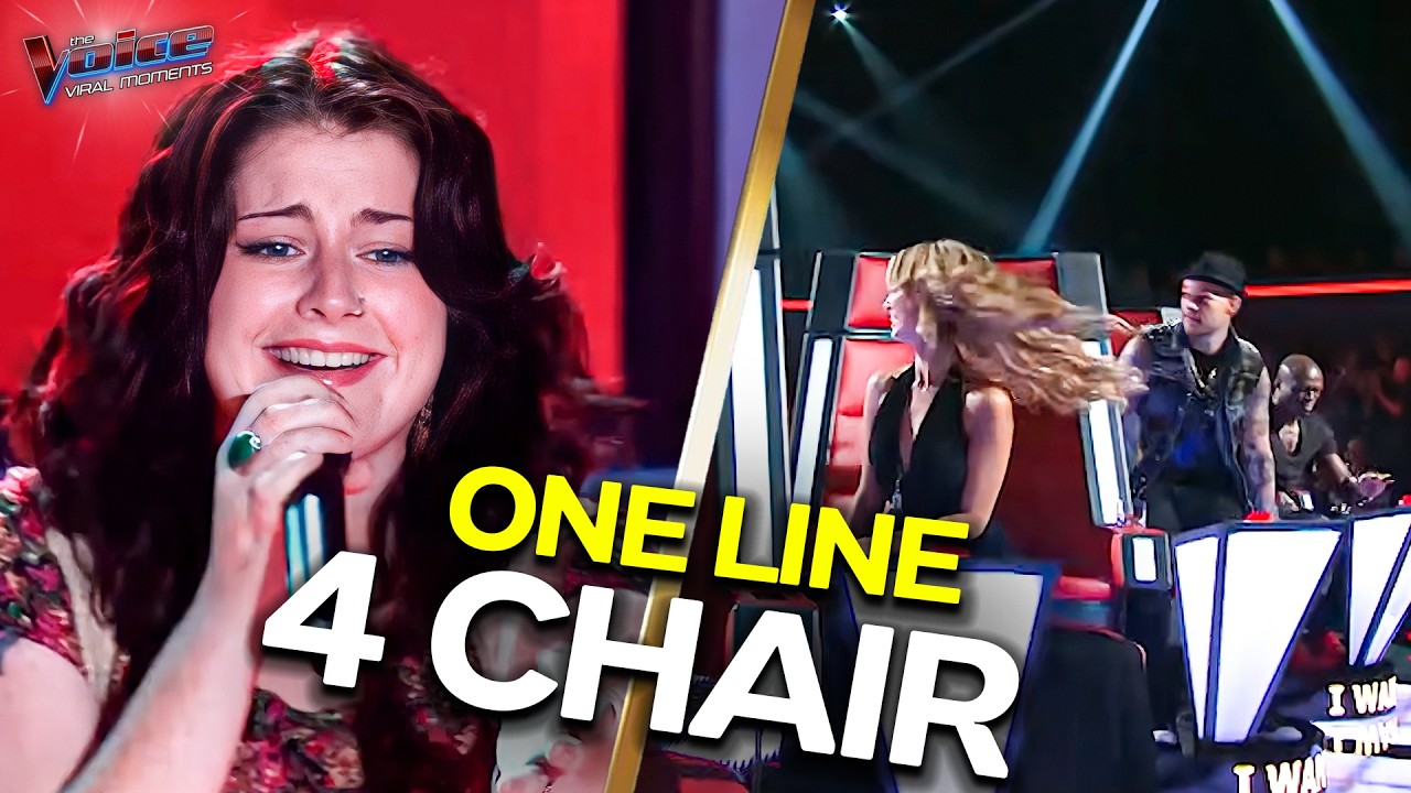 She Sang ONE NOTE And Forced An Instant 4-Chair Turn! 😱⚡️ adlı videoyu YouTube'da izle She Sang ONE NOTE And Forced An Instant 4-Chair Turn! 😱⚡️ adlı videoyu YouTube'da izle