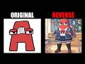 Reverse Alphabet Lore But They are ANIME (A-Z) - All Alphabet Lore Meme Animation | TD Rainbow